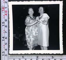 Two Older Women Dancing Dance Fancy Dress Party Photo Snapshot picture