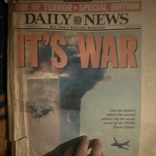 NY Daily News 9/11 Sept 12, 2001 SPECIAL EDITION picture