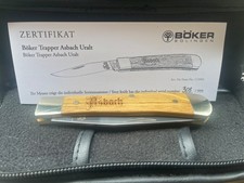Boker Asbach Uralt Trapper Pocket Knife 3.35