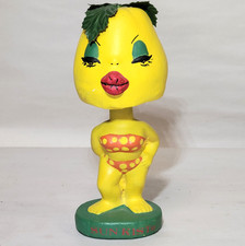 1950s Sunkist Fruit Bobblehead Kissing Lemon Anthropomorphic vintage Advertising picture