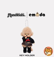 Presale Monchhichi × EMODA Mascot Keychain Limited Item Sekiguchi Japan New picture