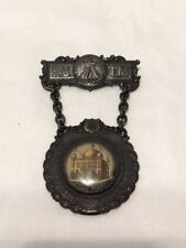 Antique 1900 KOTM KNIGHTS OF THE MACCABEES Medal Badge Masonic  picture