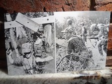 Vietnam War Press Photo - American Soldiers Water Crossing & Evaluating Options picture