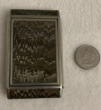 Vintage Compact, snake skin pattern, in good condition picture