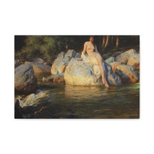 Herbert James Draper (1863–1920) The Kelpie - 1913 - Canvas Wall Art picture