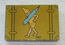 1922 Vintage Teenie Weenie Suitcase Tin Box by W. Donaney in VG Condition picture