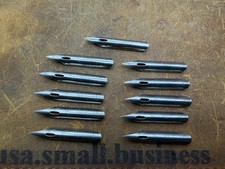 11 Late 1800’s Spencerian Pen No. 1 Ivison Phinney & Co New York Steel Dip Nibs picture