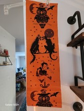 Antique Halloween Velvo Crepe Paper American Tissue Mills 1920's picture