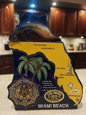 1974 Ezra Brooks Bourbon Decanter  56th American Legion National Convention Vtg picture