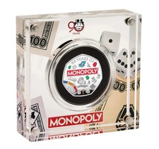 2025 90th Anniversary of Monopoly UK 50p Silver Proof Coloured Coin picture