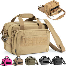 Range Bag Pistol Case Gun Range Bags for Handguns and Ammo Gun Case 3 Branch Pis picture