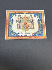Vintage Helmar Turkish Cigarettes Card DENMARK -  picture