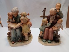 HUMMEL A STORY FROM GRANDMA #620 & AT GRANDPAS #621 MATCHED SET LTD. ED. #06596 picture