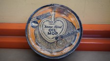 Antique 1930s Advertising Tin Snow Bird oil Mop Made In USA picture