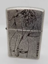 Zorro Ultimate Justice 23HK Brass Lighter Night Elf Sexy Back. Pre-Owned picture