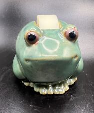 Vintage Takahashi Ceramic Frog Toad Tape Dispenser Desk Office picture