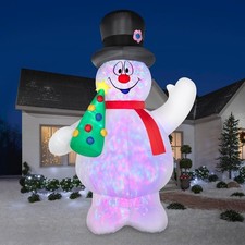 16 FT COLOSSAL FROSTY THE SNOWMAN AIRBLOWN LIGHTSHOW INFLATABLE picture