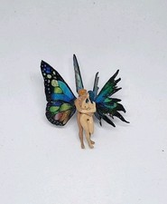 Miniature Fairy Garden Nude Love Couple Figurine Micro Pixi Hamdmade Mini Fae  picture