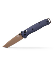 Benchmade Knives Bailout 537FE-02 Dark Earth M4 Crater Blue Aluminum picture