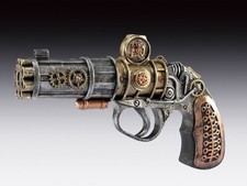 Steampunk Pistol fantasy resin figurine picture