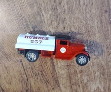 INTERNATIONAL TANKER TRUCK HUMBLE OIL COIN BANK NIB JLE Models GB 4108 1931 picture
