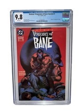 Batman: Vengeance of Bane Special #1 CGC 9.8 White Pages 1993 1st Print 1st Bane picture