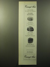 1960 Cavanagh Fur Hats Ad - Cav-Arctic, Cav-Alaskin, and The Macmillan picture