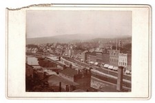 c. 1900 Whitehall, NY Canal Street Cabinet Photograph picture