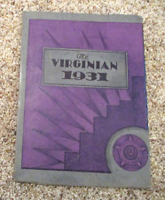 ANTIQUE 1931 VIRGINIA MINN. JUNIOR COLLEGE YEARBOOK THE VIRGINIAN ~ GENEALOGY picture