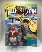 Sealed 1991 Playmates Disney Tale Spin Baloo Figure w/ Accessories Unopened  picture