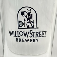 Willow Street Brewery San Rafael CA Beer Pint Glass California Breweriana 2574 picture