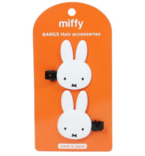 JAPAN Miffy Bangs Clip Rabbit Mascot Ears Hair Bang 2 pcs Accessory Decoration picture