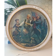 Vintage 1976 Bicentennial The Spirit of 76 Metal Serving Tray Archibald Willard picture