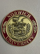 Norwich University Alumni Association Challenge Coin I Will Try 1819 Medal picture