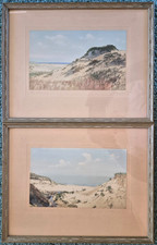 R. WINSLOW (1874-1953), Cape Cod, Two(2) Hand Colored Photos, Early 20th Century picture