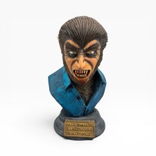 Paul Naschy Waldemar Daninsky The Wolfman Bust Statue Spain 2000 Joordu picture
