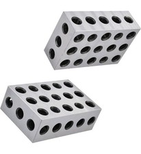 WFLNHB 1 Matched Pair Accuracy 1 x 2 x 3 Inch Blocks 23 Holes 0.0002