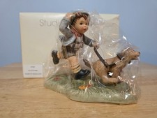 Berta Hummel Goebel Carried Away BH 273 - NEW OPEN BOX WITH CERTIFICATE picture