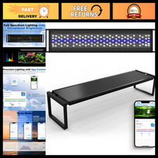 FZONE Aquarium Light 72W LED Plant Light for 47-55