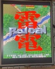 1990 Seibu Kaihatsu tecmo RAIDEN Arcade PCB Original JAMMA  working picture
