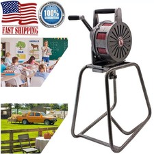 Portable Stand Air Raid Siren Hand Crank Super Loud Emergency Alarm 125 dB picture