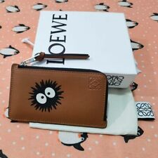 LOEWE Card Case Coin Purse Studio Ghibli Coin Card Holder Brown picture
