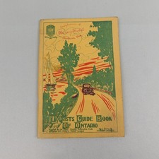 Vintage 20s Tourists Guide Book of Ontario Essex County Automobile Club Brochure picture