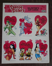 SANTOS SISTERS Valentine's Day Cards 2024 FLOATING WORLD American Nature 2024 picture