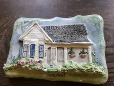 Bay St Louis Clay Creations Clay Plaque-Toume Street Jenise McCardell Signed picture