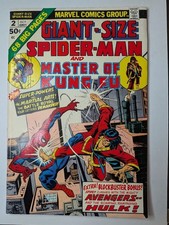 Giant-Size Spider-Man #2 Marvel 1974 (FN/VF) | 1st Spidey & Shang-Chi meeting picture