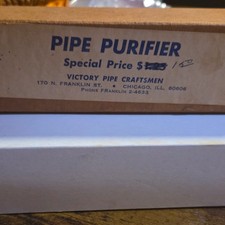  Victory Pipe Craftsmen Vintage Pipe Purifier Tobacciana Accessory w/ Box picture