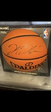 Donte DiVincenzo Signed Spalding NBA Basketball - JSA Authenticated picture