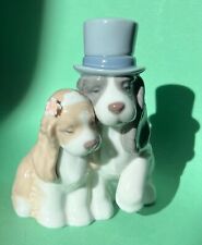Lladro Nao Together Forever #1480 Dog Love Wedding Figurine, Excellent Condition picture