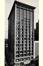 The Republic Building Chicago IL Holabird & Roche Architects Postcard M1 picture